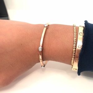 Henri Bendel Rose gold bracelet